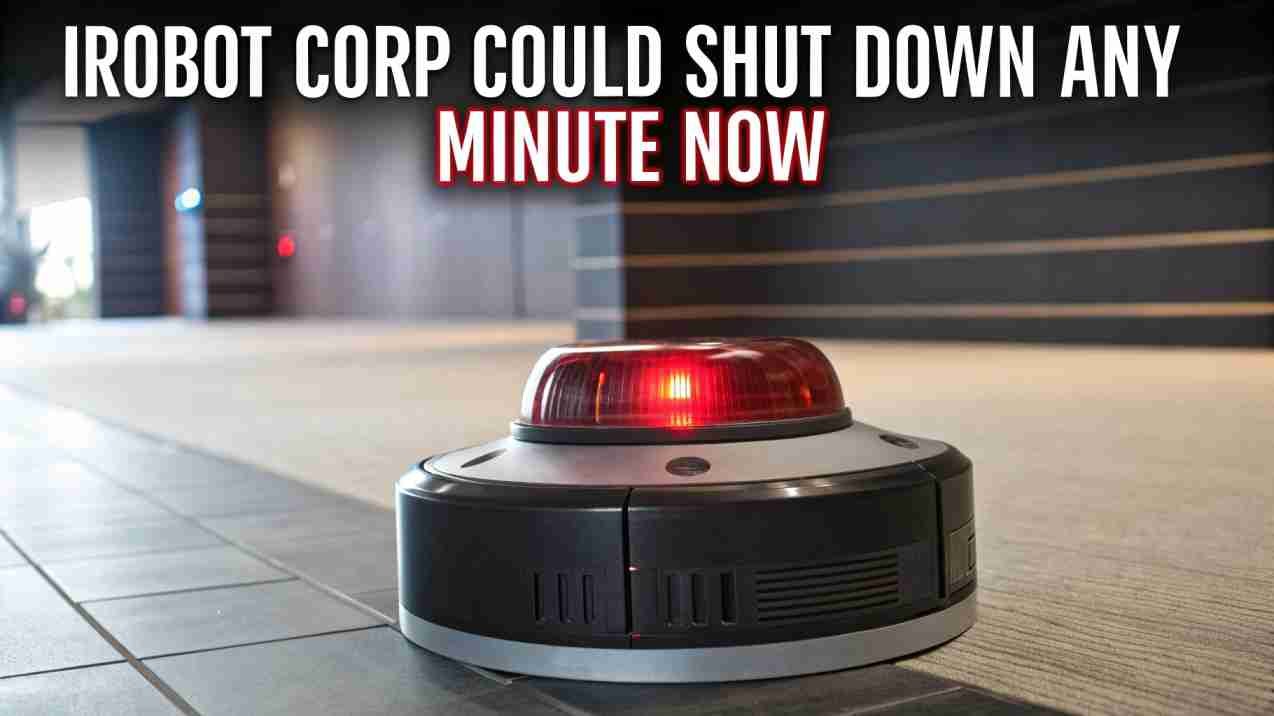 iRobot Corp Could Shut Down Any Minute Now
